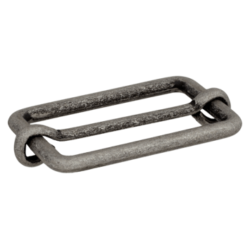 Schuifgesp metaal oud-zilverkleurig 25 mm