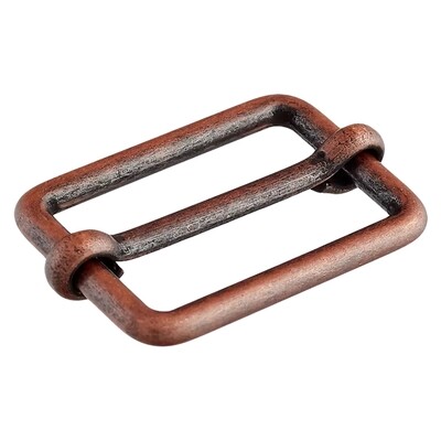 Schuifgesp metaal koperkleurig 25 mm