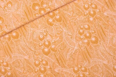 Canvas Cotton Gabardine Twill - Foliage Song Ambergeel