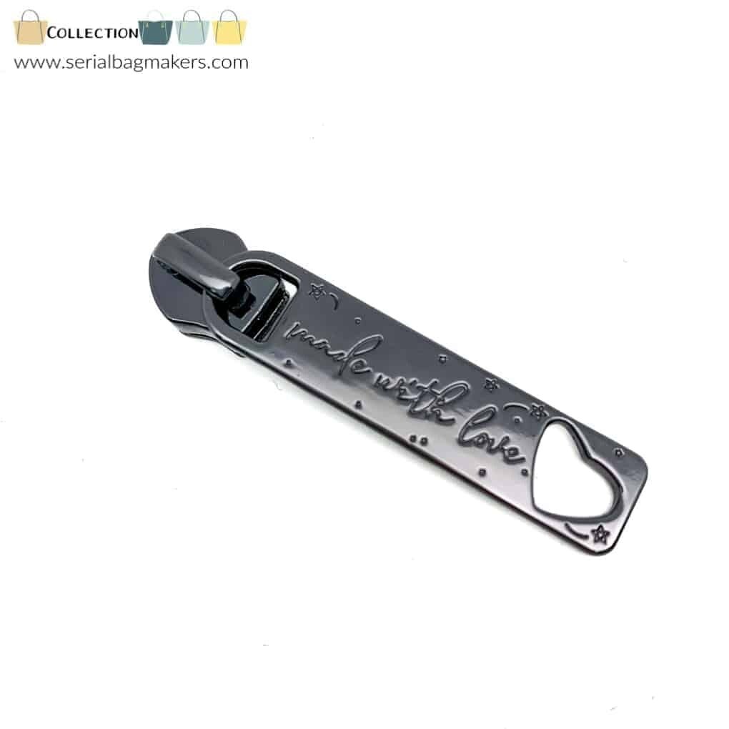 Ritstrekker &#39;Made with love&#39; Gunmetal Black