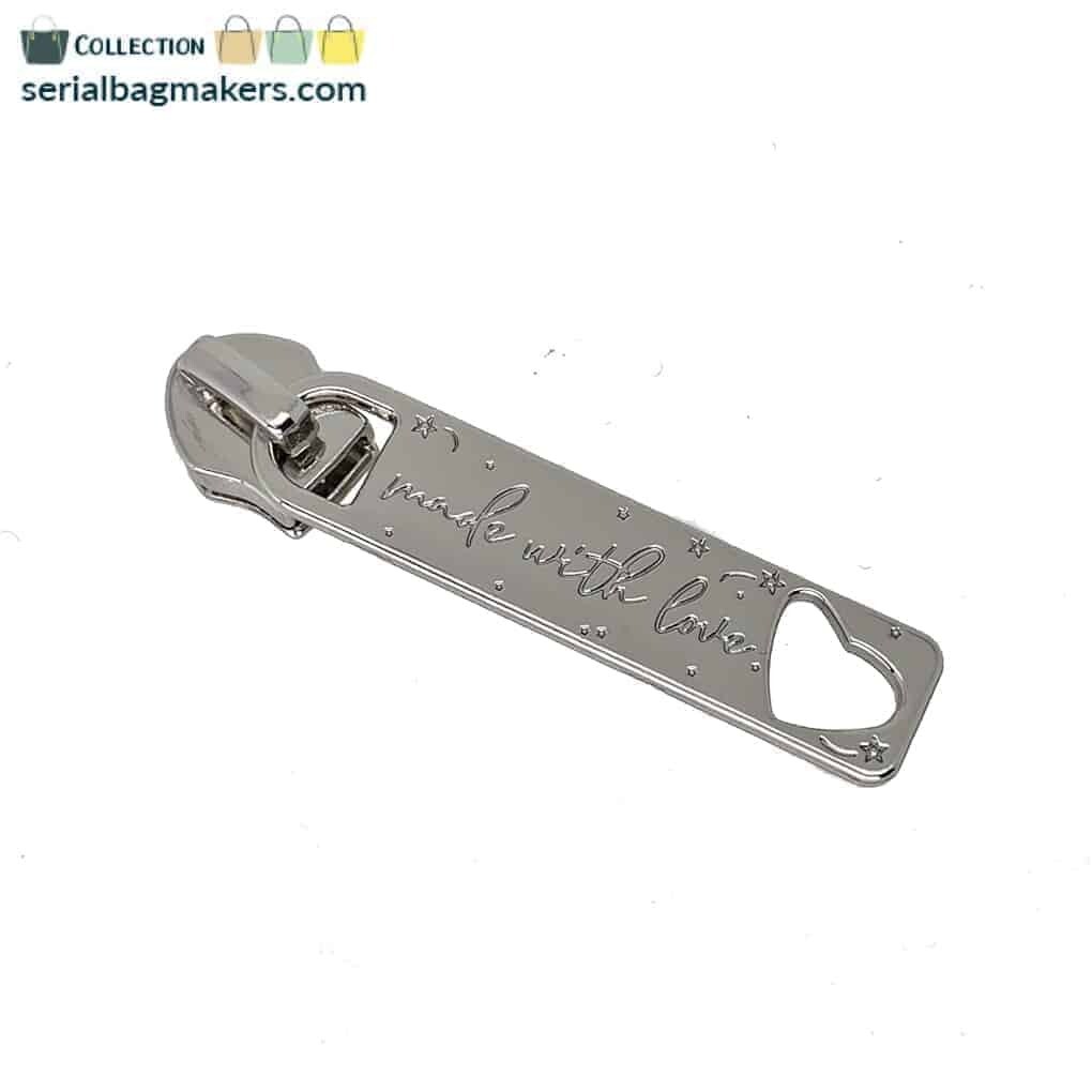 Ritstrekker &#39;Made with love&#39; Nickel