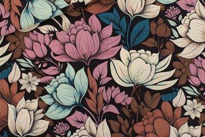 Canvas Cotton Gabardine Twill - Magnolia Espresso