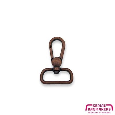 Musketon antiek koperkleurig 25 mm