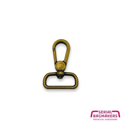 Musketon antiek bronskleurig 25 mm
