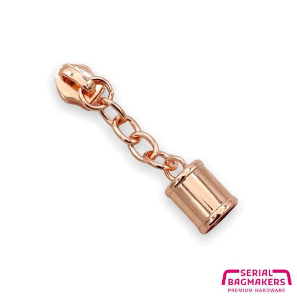 Ritstrekker voor tassel (kwastje) Rose gold
