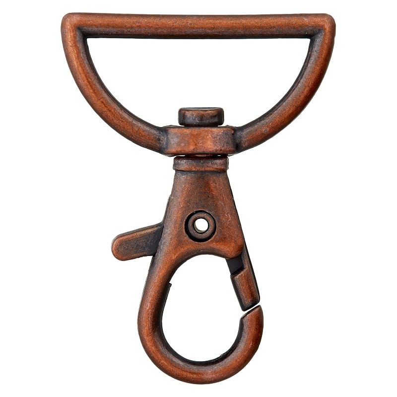Musketon koperkleurig 25 mm