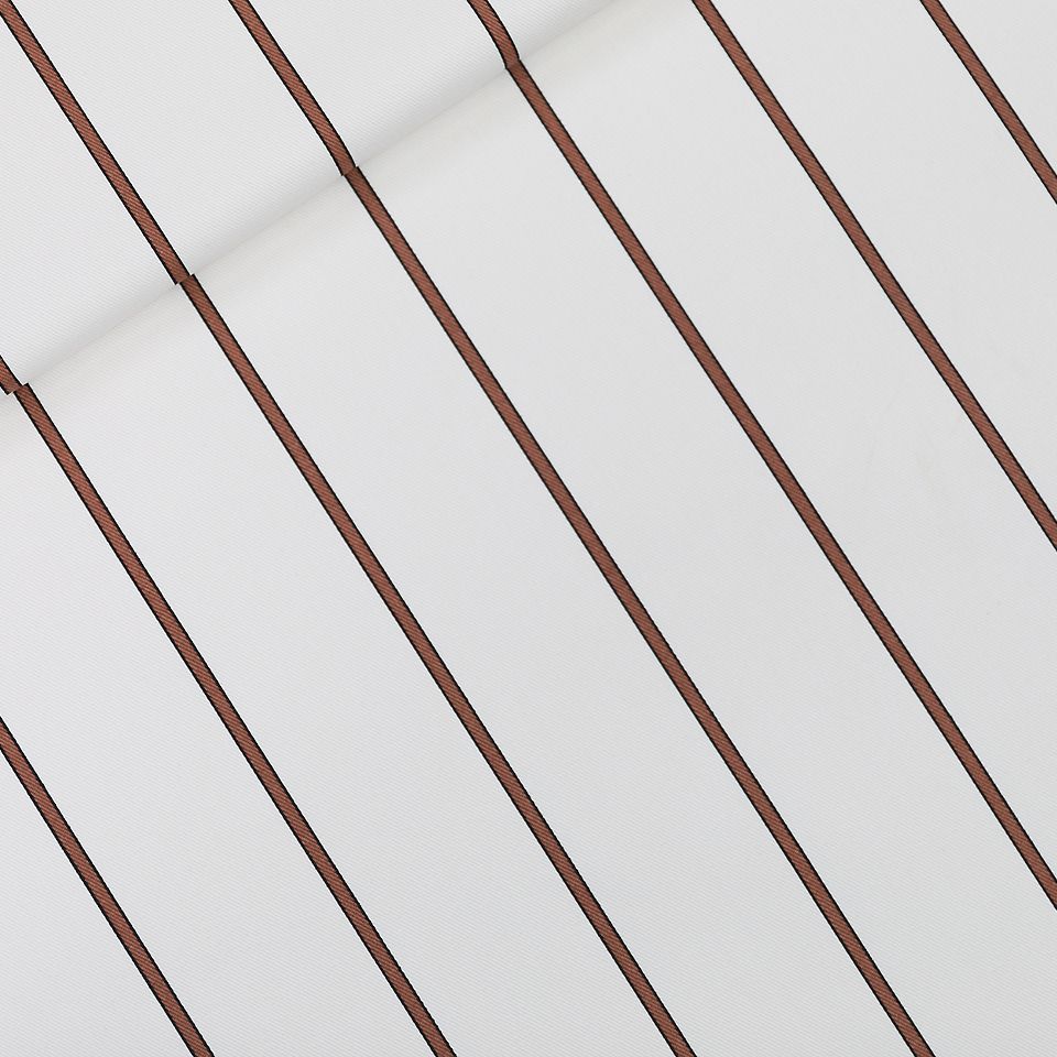 Canvas Cotton Gabardine Twill - Verticals NMN Vergrijsd wit