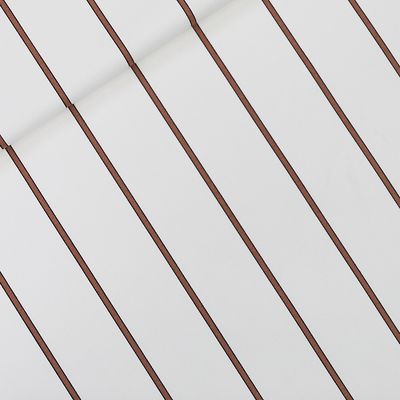 Canvas Cotton Gabardine Twill - Verticals NMN Vergrijsd wit