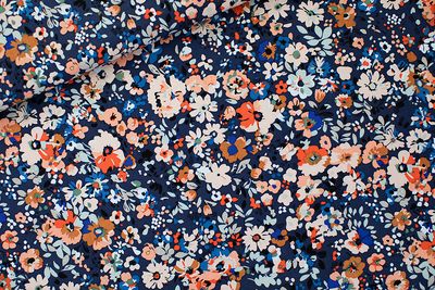 Canvas Cotton Gabardine Twill - Flower Joy