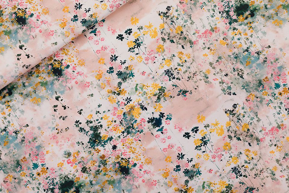 Canvas Cotton Gabardine Twill - Garden Sky