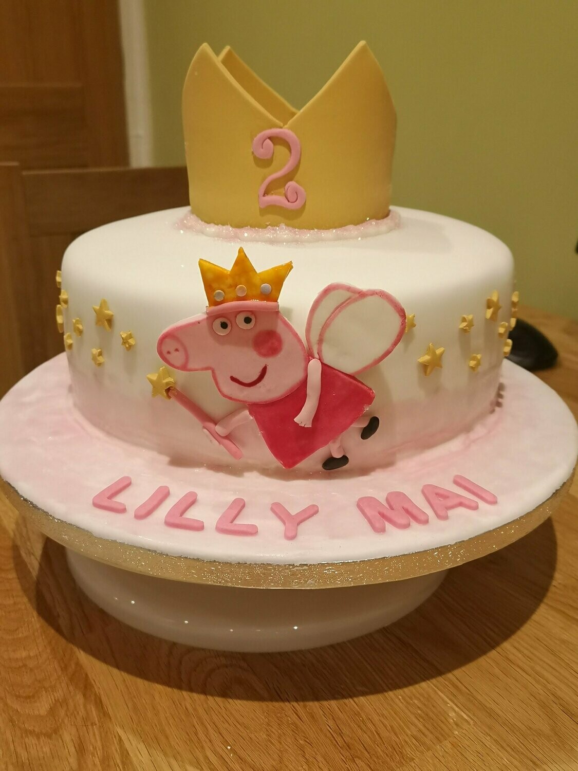 Princess Peppa Pig Cake