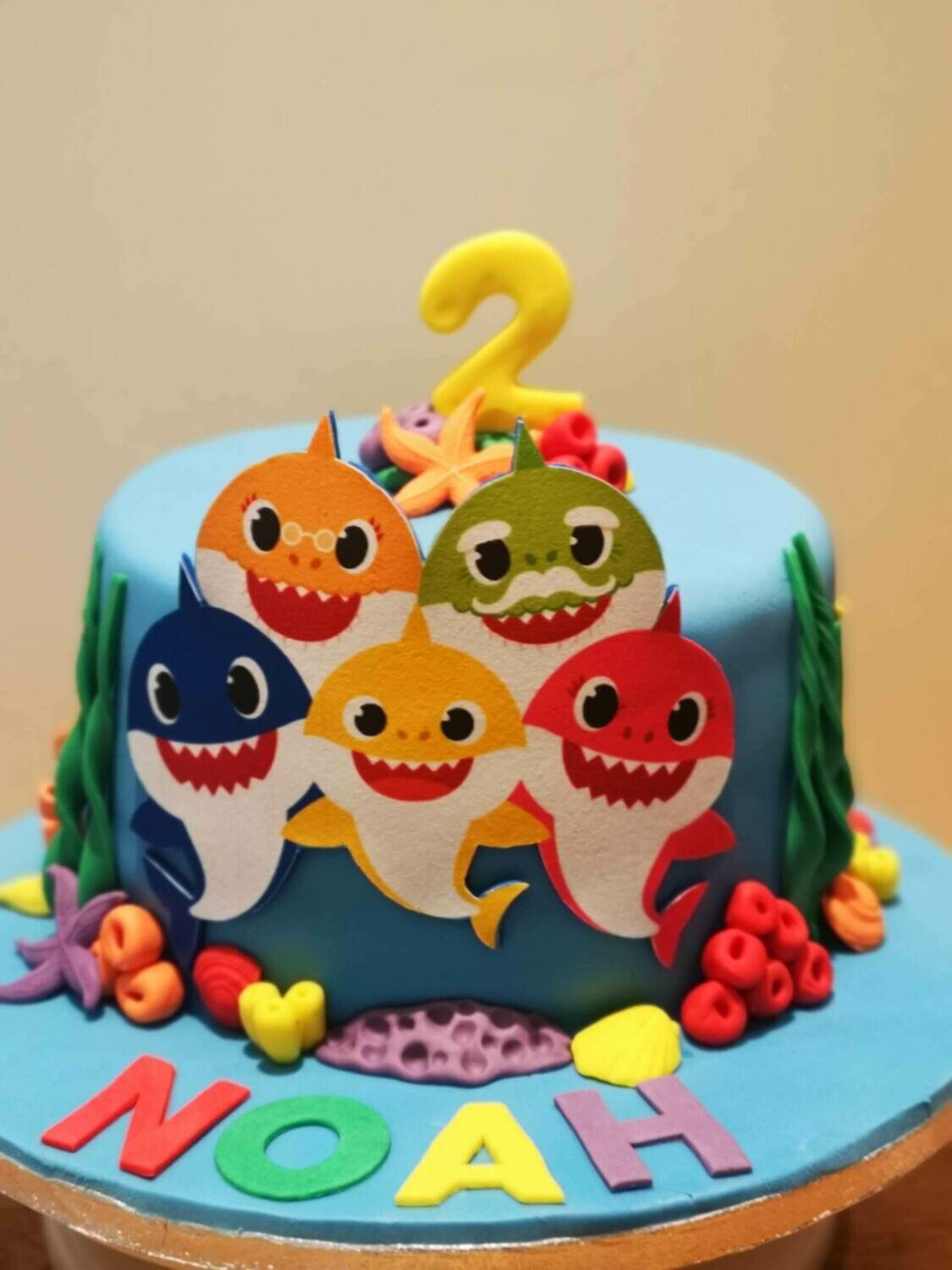Baby Shark Cake Baby Shark Cake