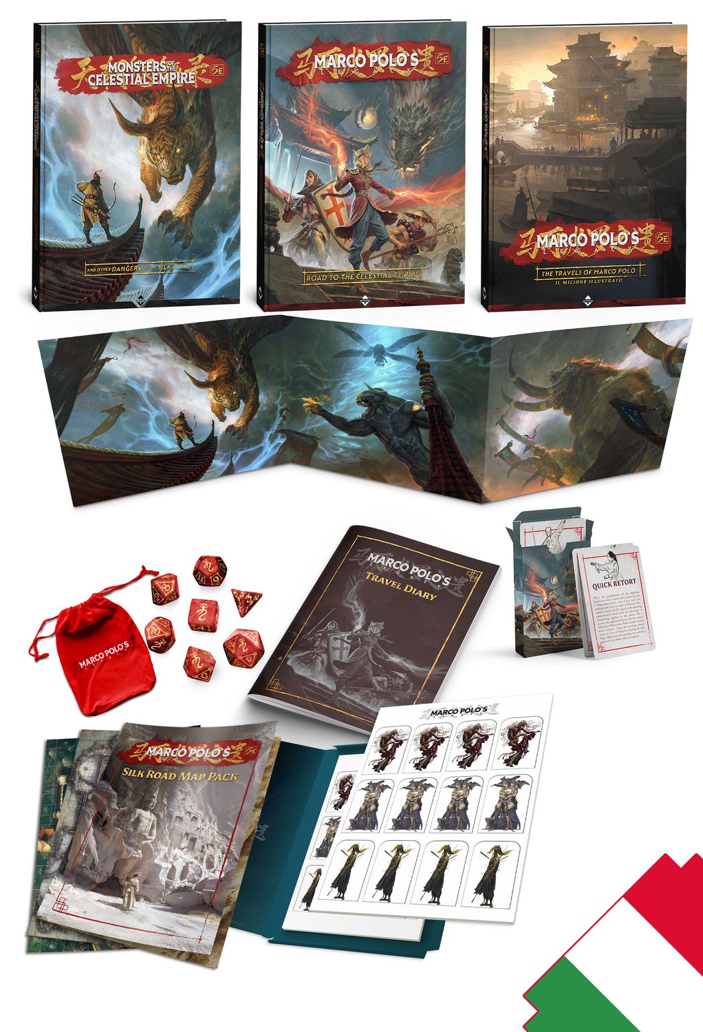 Marco Polo&#39;s Legacy 5e - Chosen of the Treasure Dragon Pack
