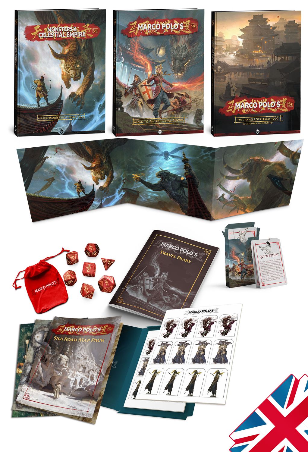 Marco Polo&#39;s Legacy 5e - Chosen of the Treasure Dragon Pack [ENG]