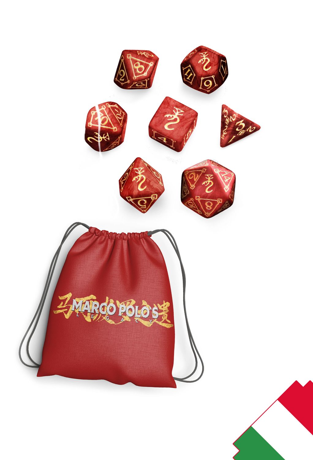 Marco Polo&#39;s Legacy 5e - Celestial Empire Dice Set
