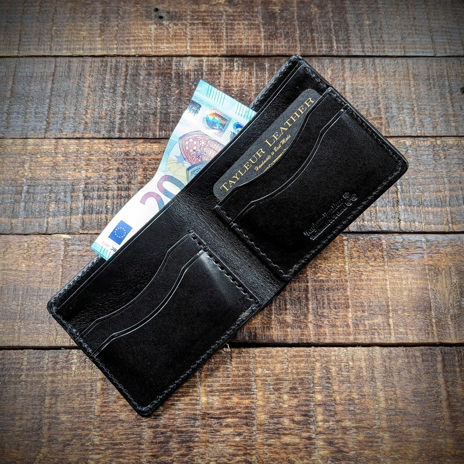 Large Bifold Wallet (Black)