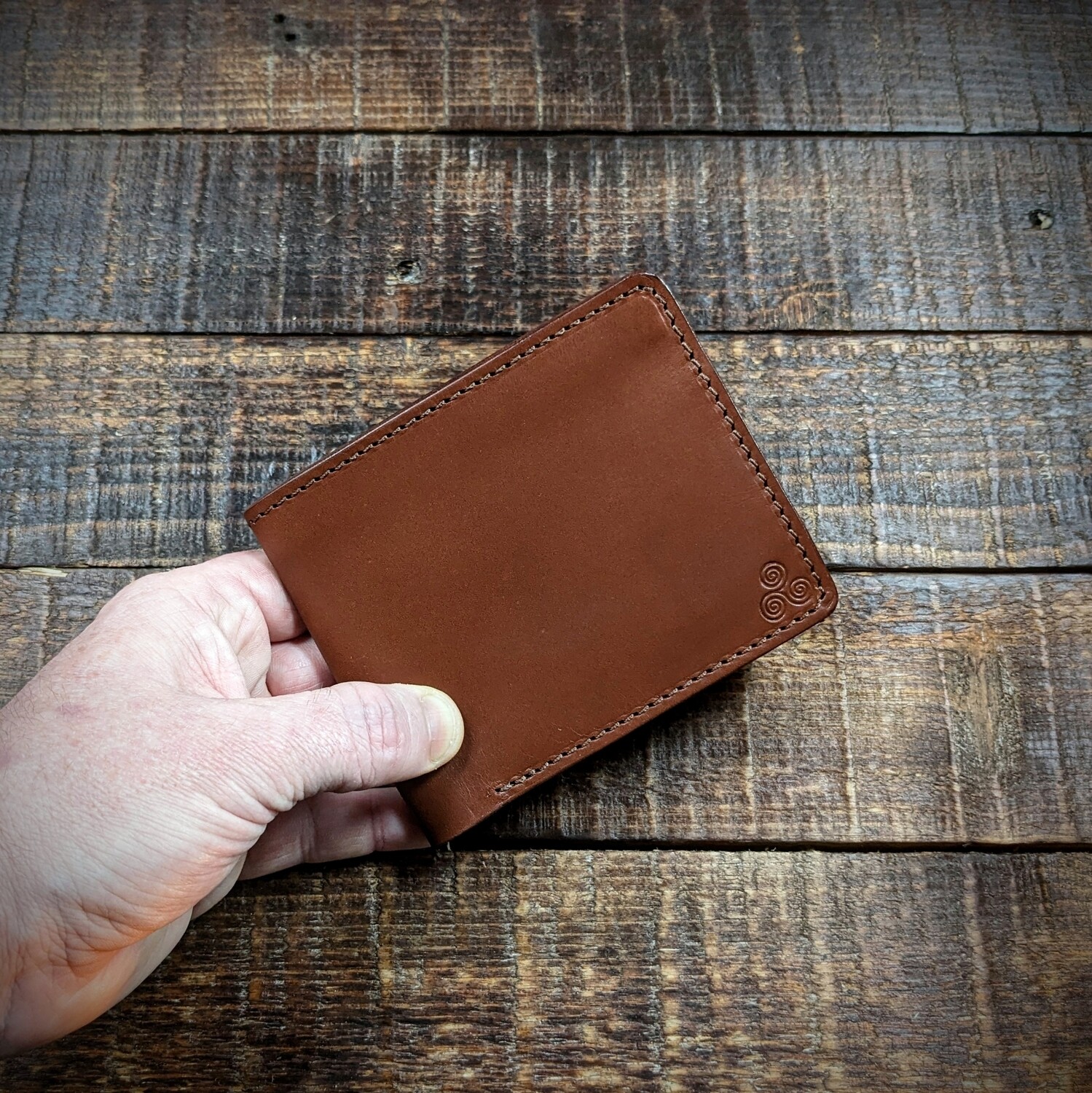 Large Bifold Wallet (Brown)