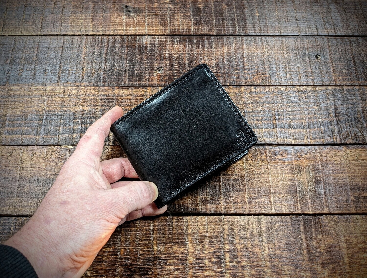 Large Bifold Wallet (Black)