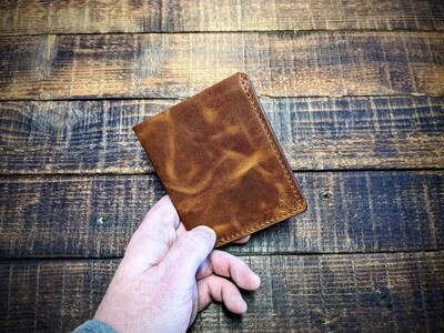 Medium Bifold Wallet (Vintage Brown)