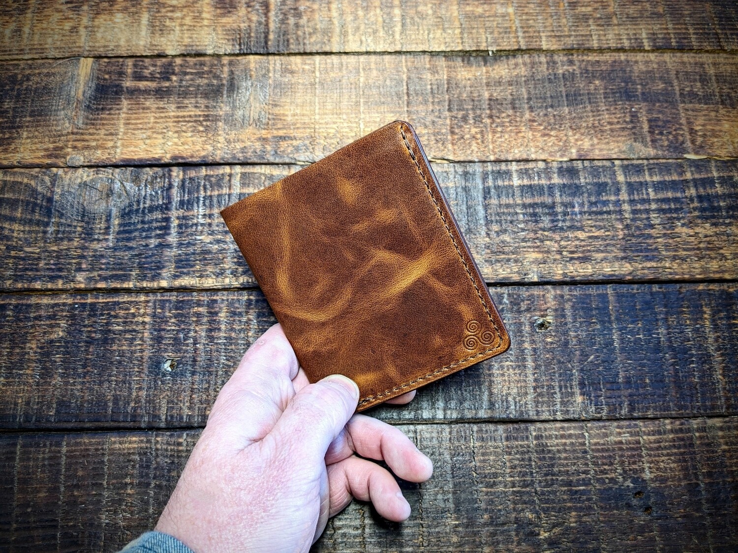 Medium Bifold Wallet (Vintage Brown)
