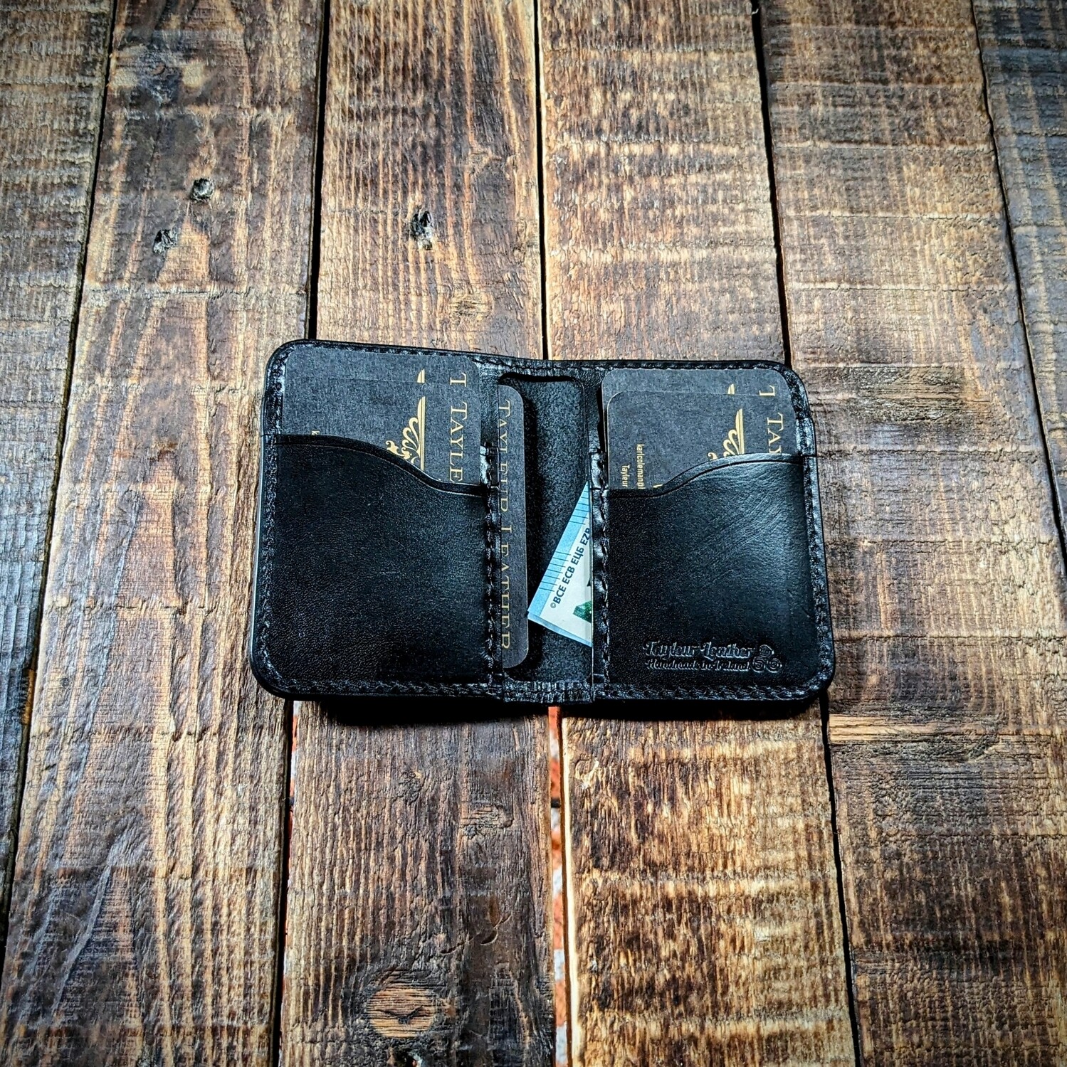 Folded Minimalist Wallet (Black)