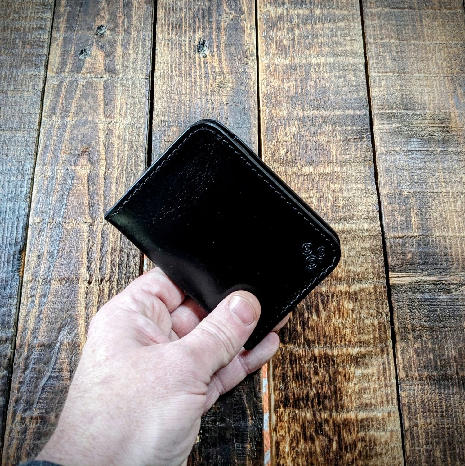 Folded Minimalist Wallet (Black)