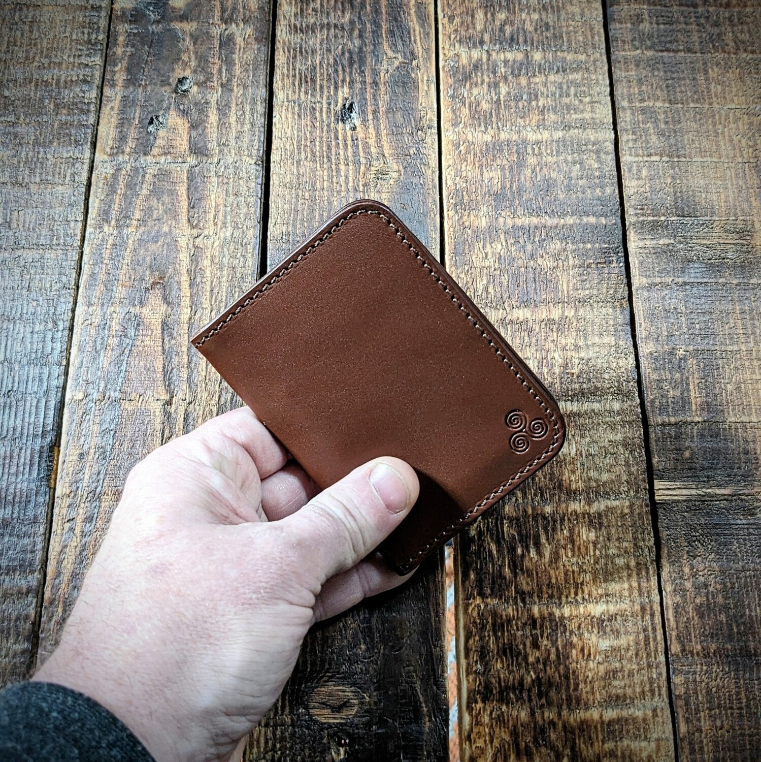 Folded Minimalist Wallet (Brown)