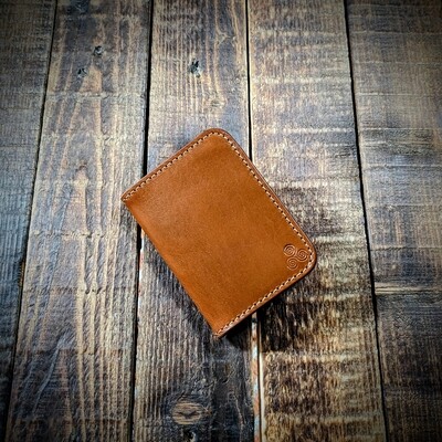 Folded Minimalist Wallet (Tan)