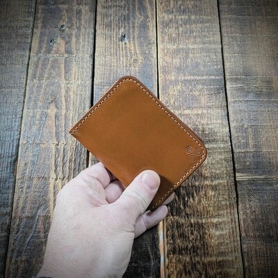 Folded Minimalist Wallet (Tan)