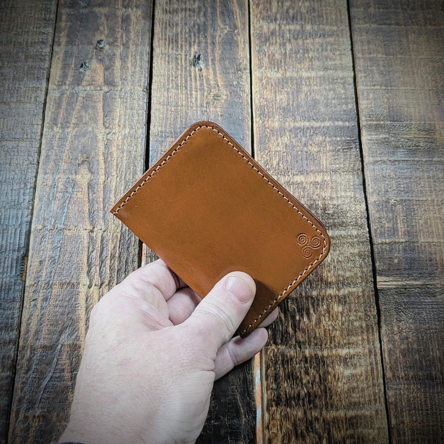 Folded Minimalist Wallet (Tan)
