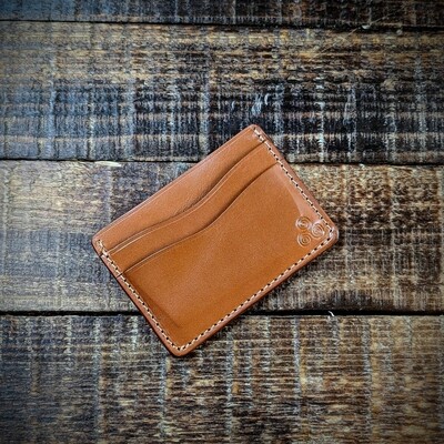 Three-Pocket Minimalist Wallet (Tan)