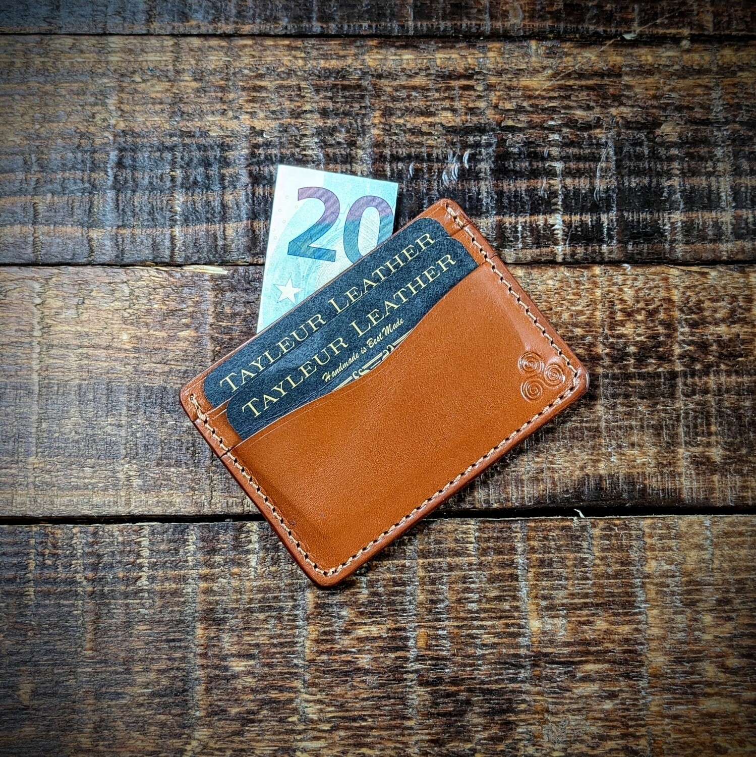 Three-Pocket Minimalist Wallet (Tan)