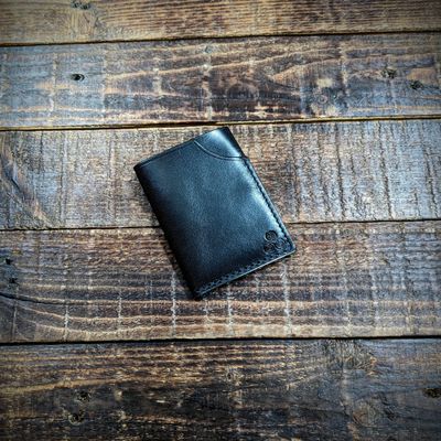 3 Pocket Minimalist Wallet (Black)