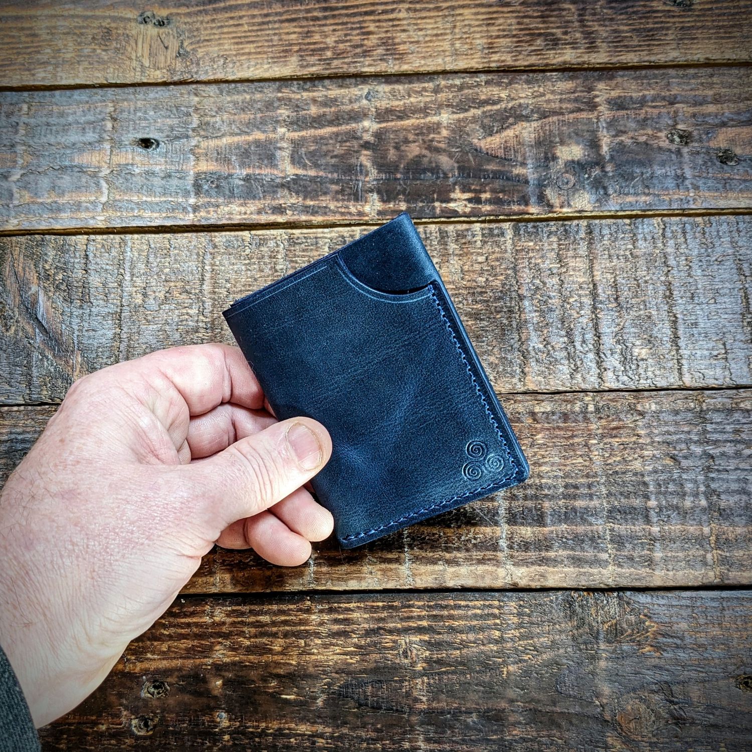 3 Pocket Minimalist Wallet (Blue)