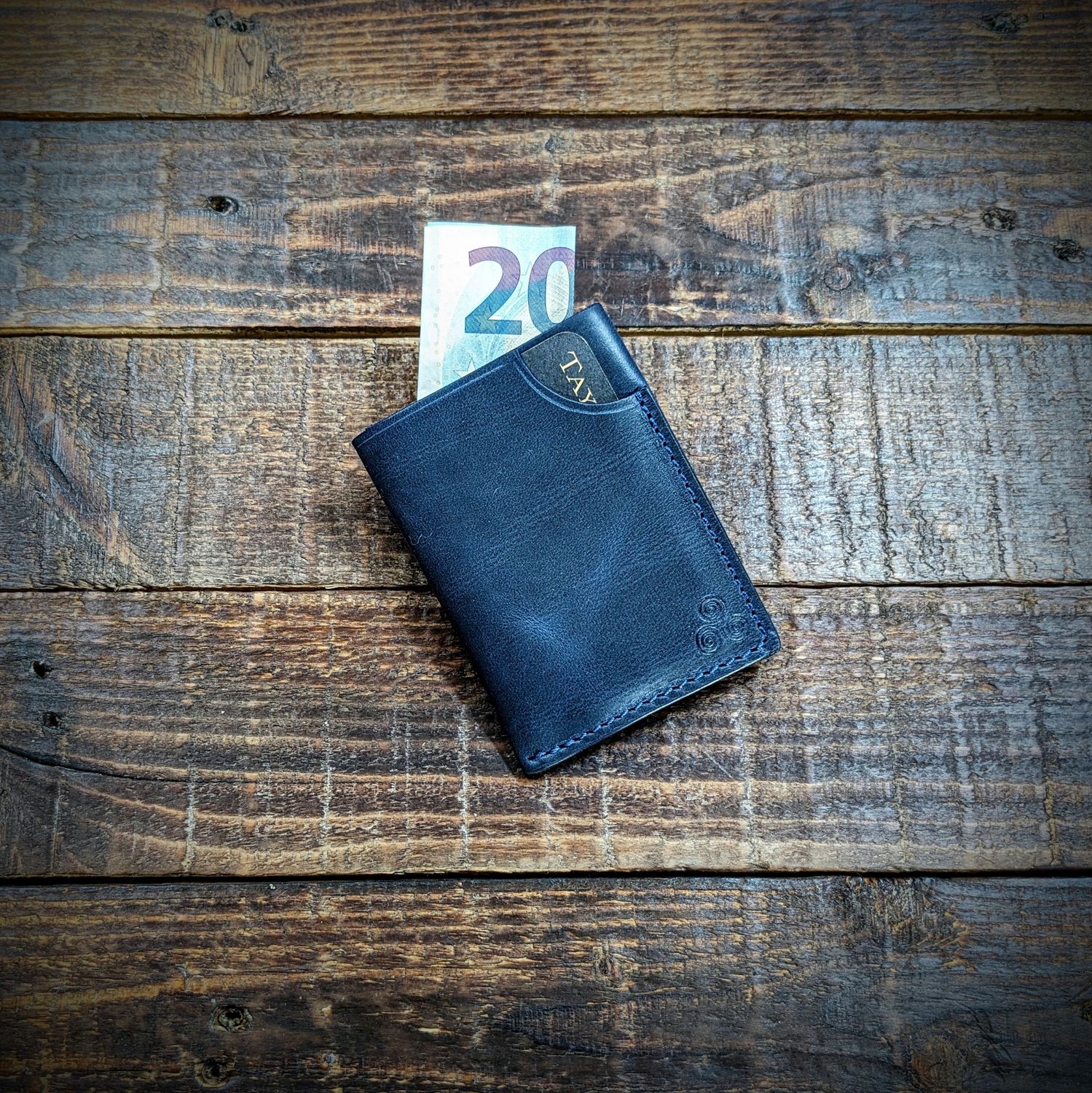 3 Pocket Minimalist Wallet (Blue)