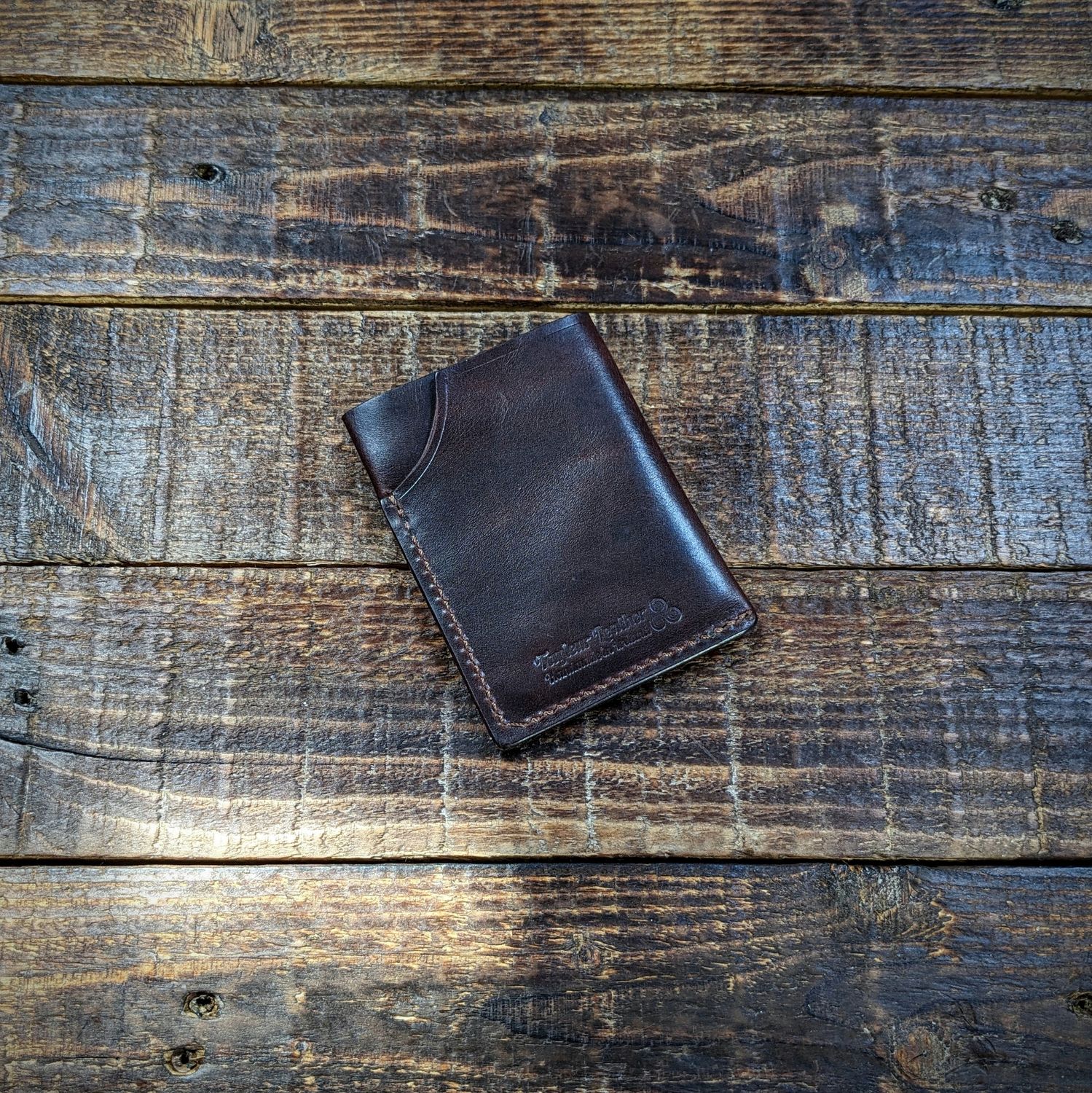 3 Pocket Minimalist Wallet (Dark Brown)