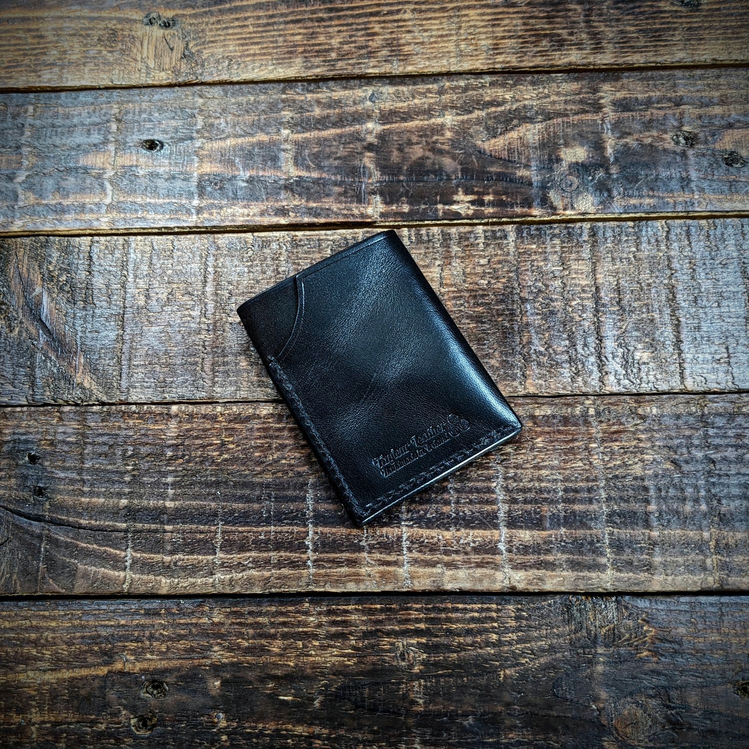 3 Pocket Minimalist Wallet (Black)
