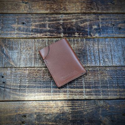 3 Pocket Minimalist Wallet (Brown)