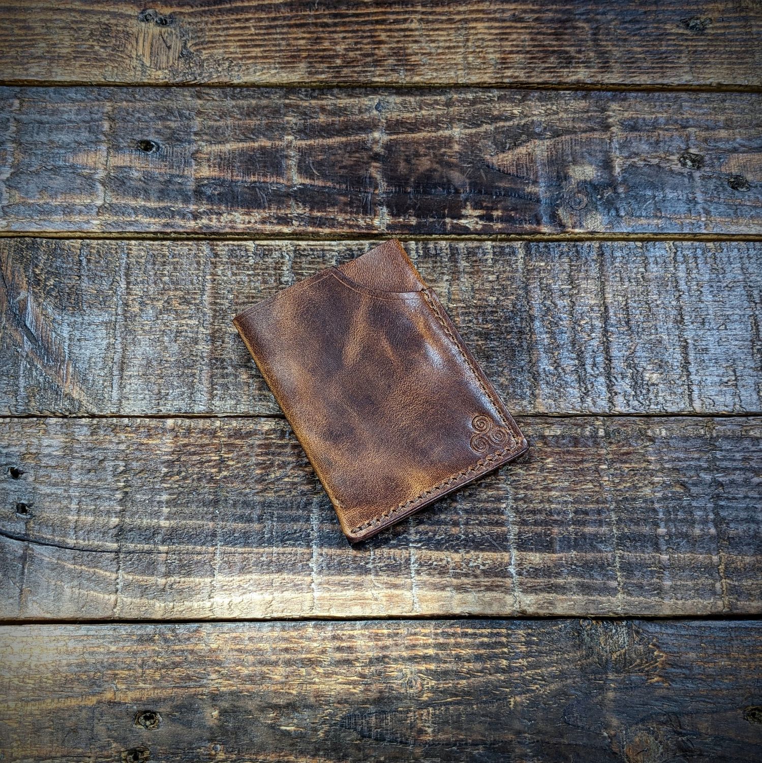 3 Pocket Minimalist Wallet (Vintage Brown)