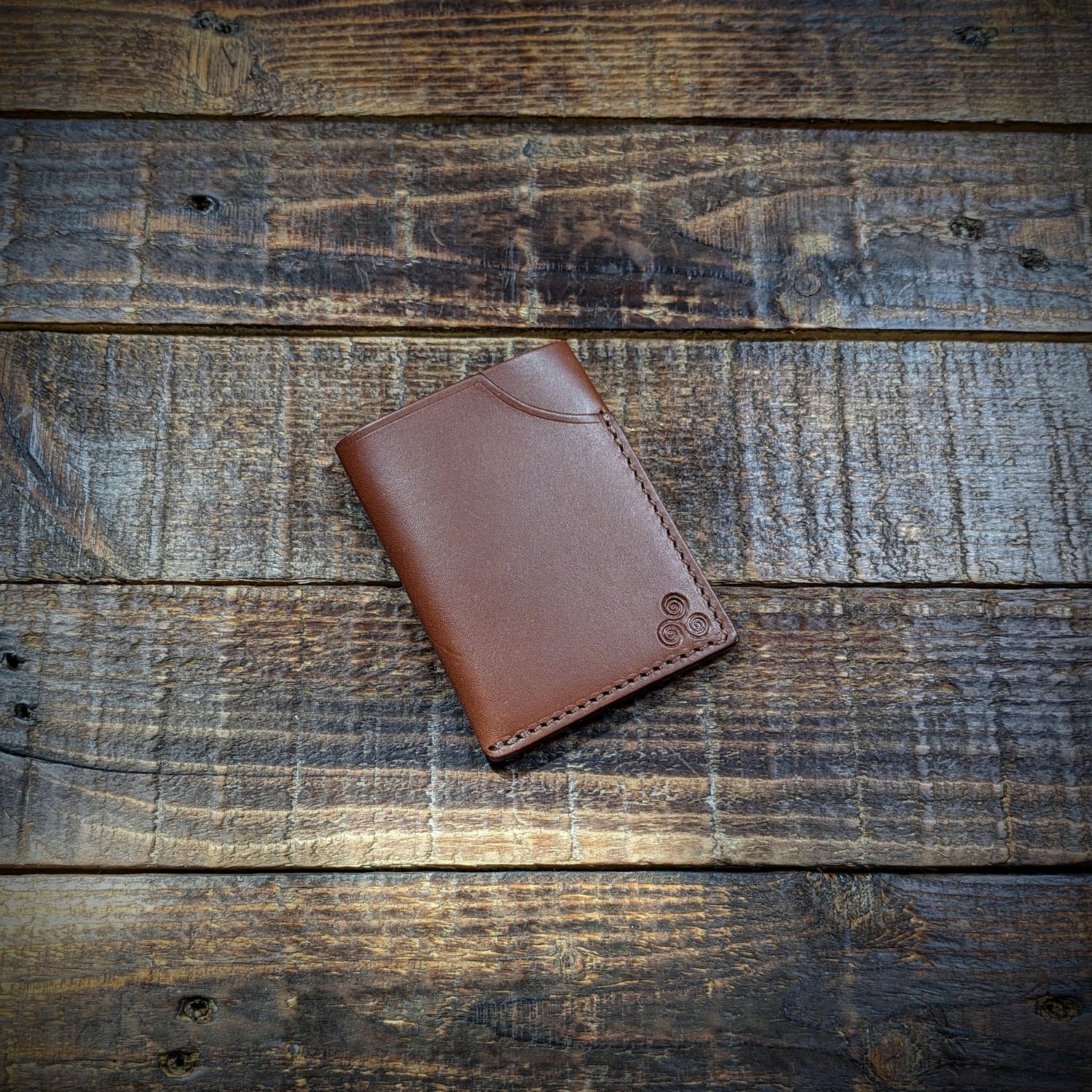 3 Pocket Minimalist Wallet (Brown)