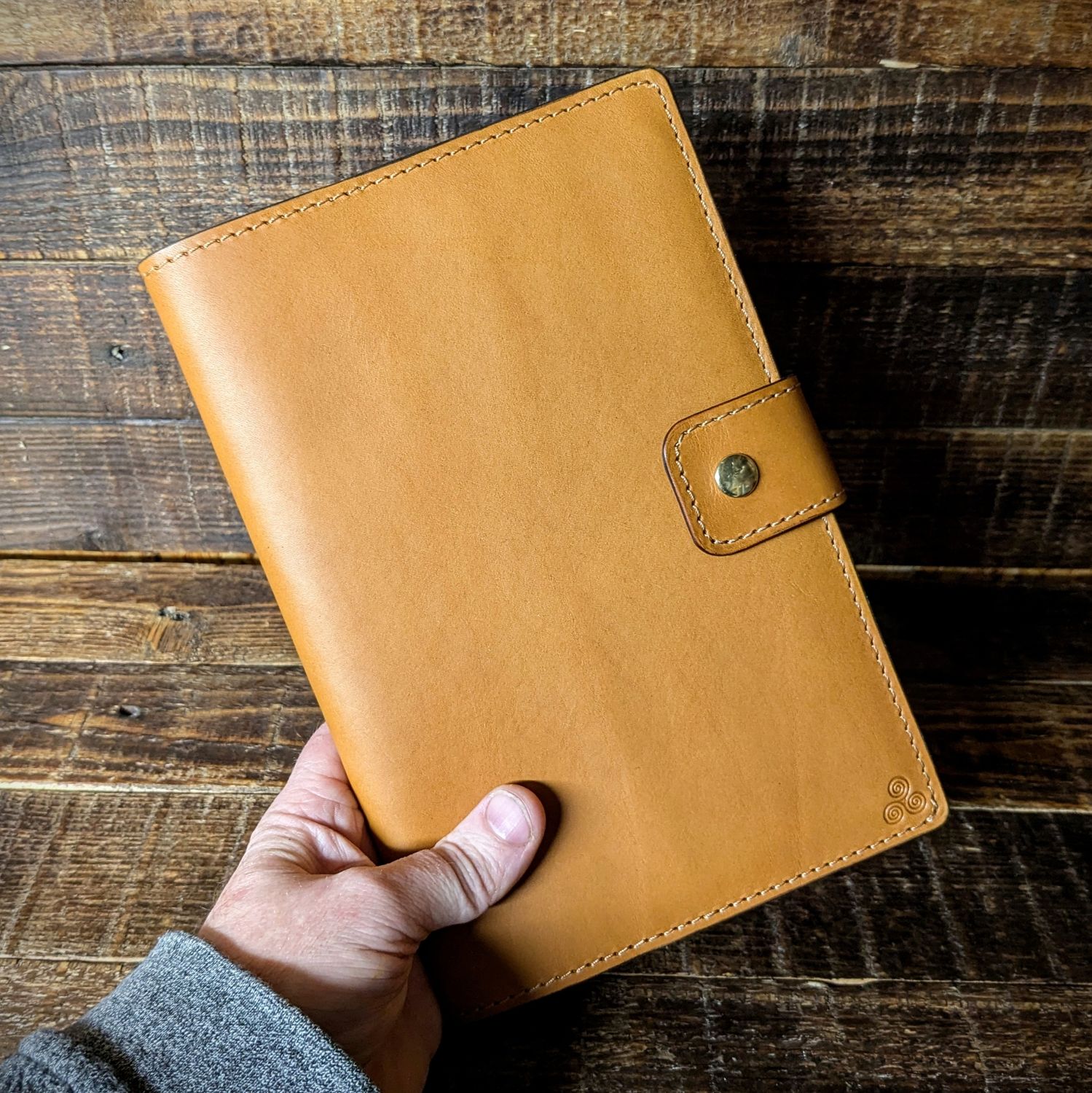 A5 Tan Journal Cover
