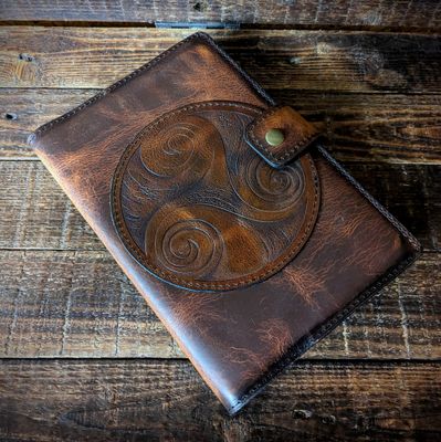 A5 Journal Cover (Triskelion)