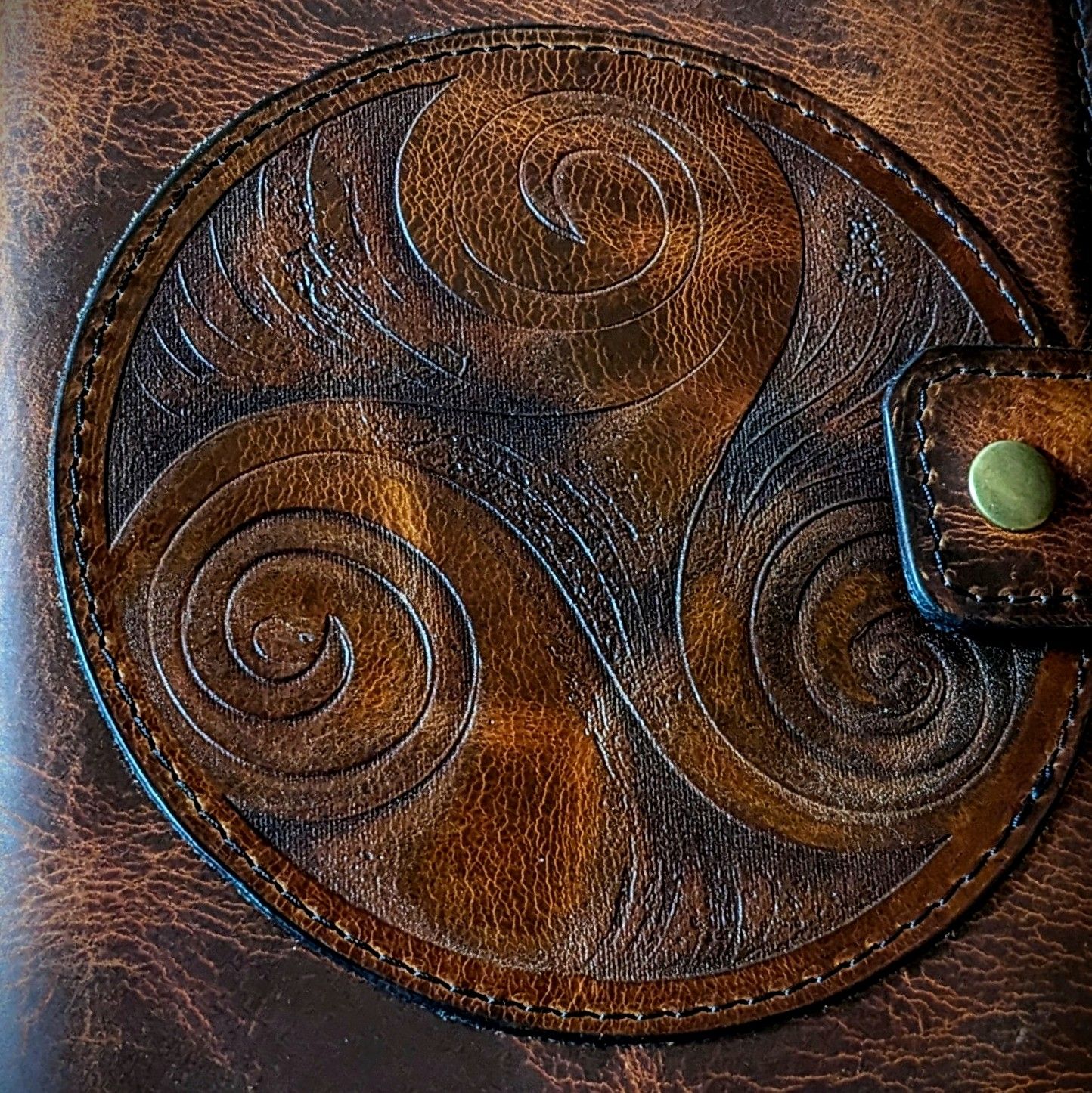 A5 Journal Cover (Triskelion)