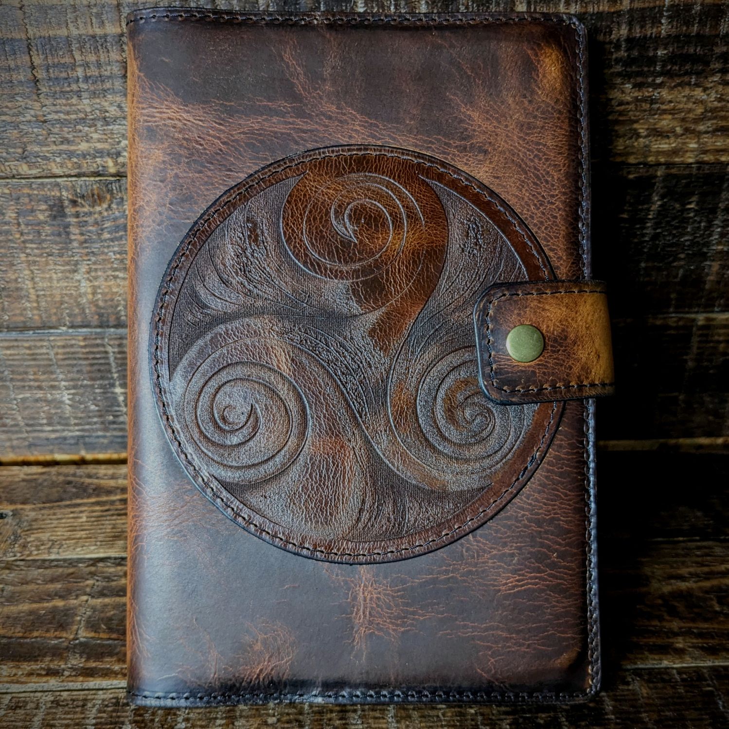 A5 Journal Cover (Triskelion)