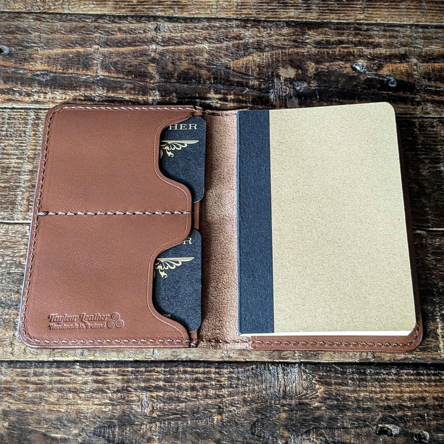 Passport Notebook Wallet (Brown)