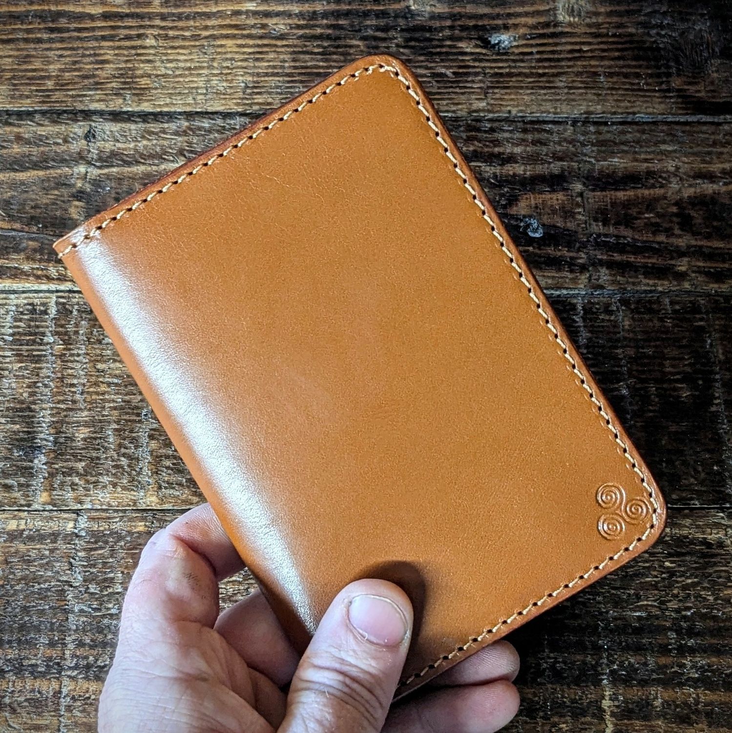 Passport Notebook Wallet (Tan)