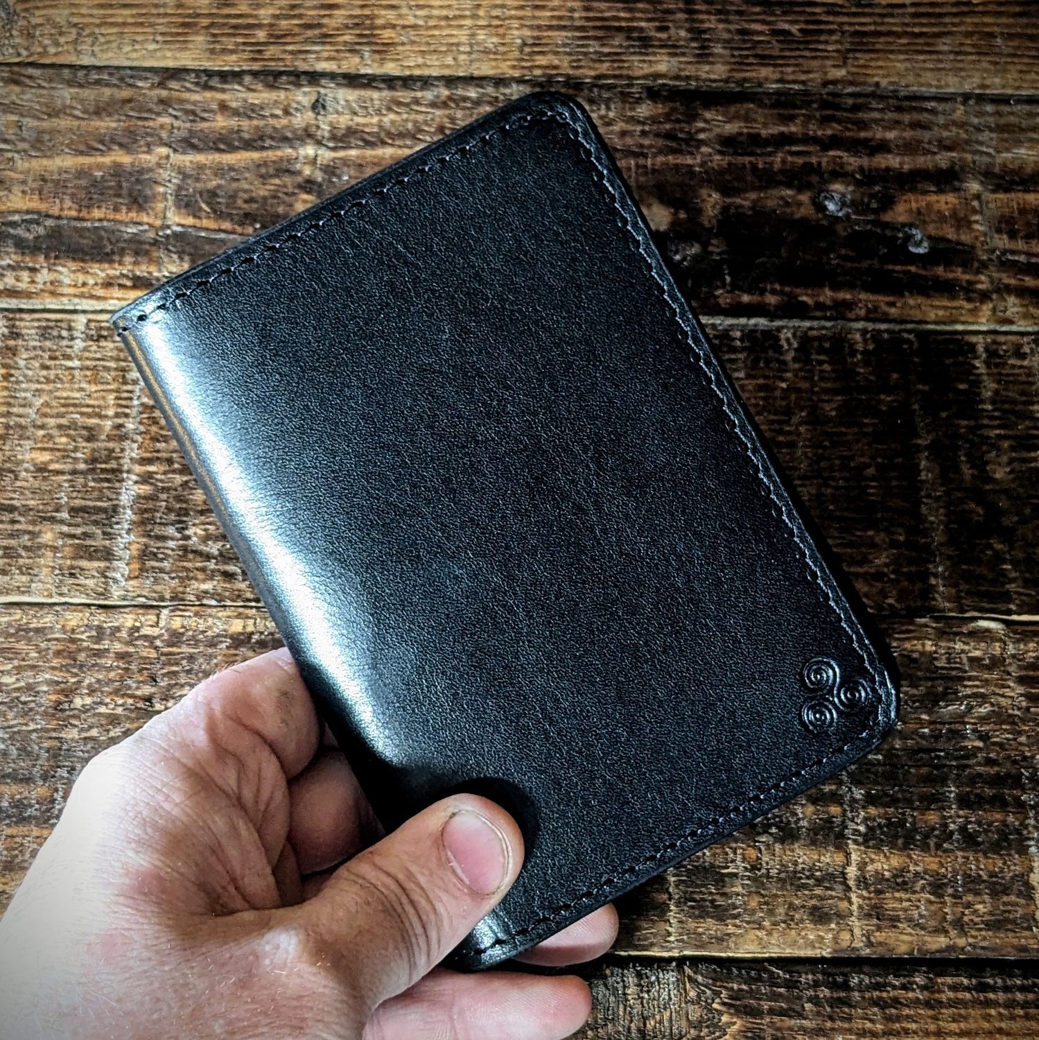 Passport Notebook Wallet (Black)