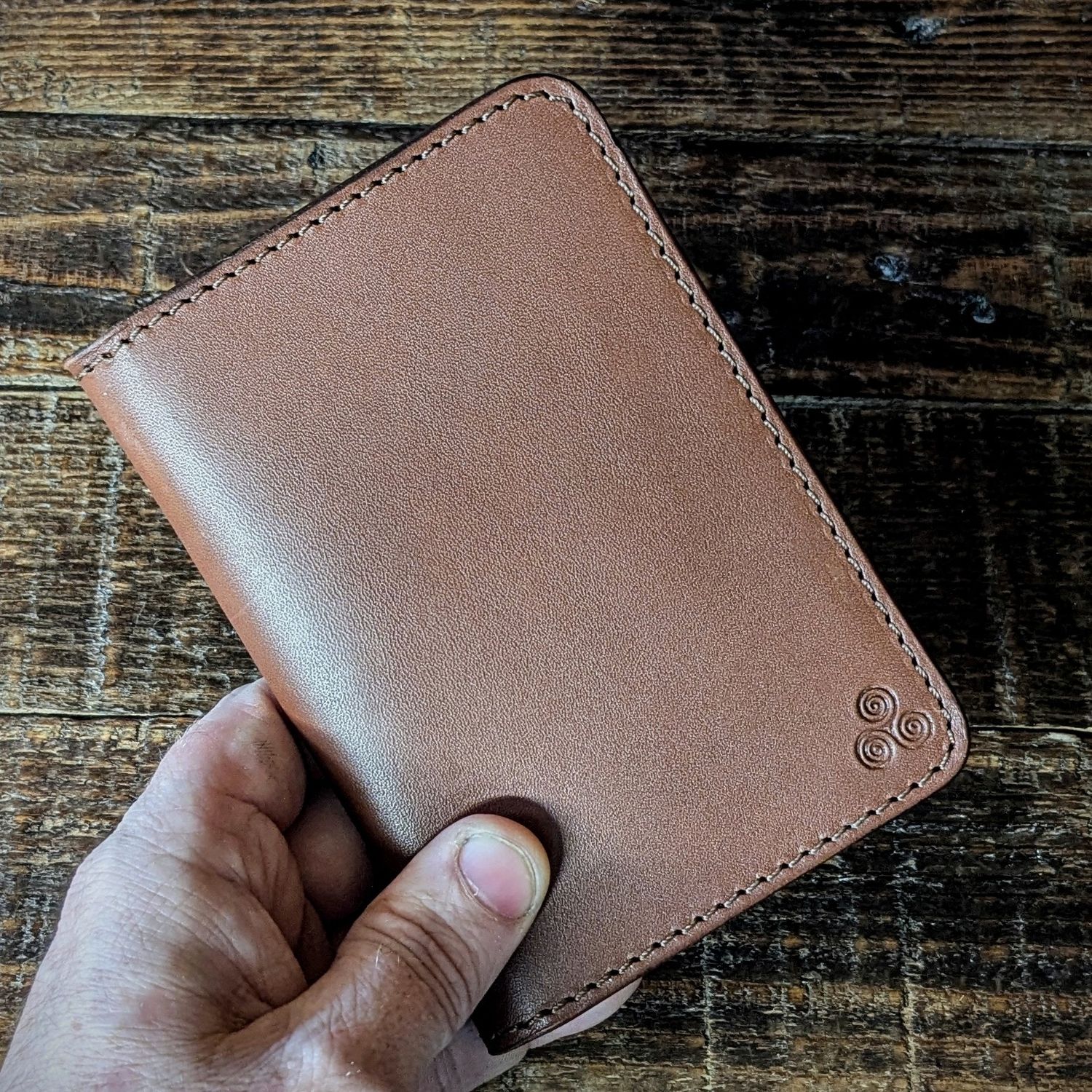 Passport Notebook Wallet (Brown)