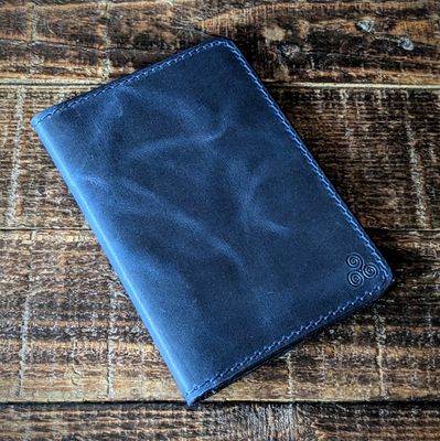 Passport Notebook Wallet (Vintage Blue)