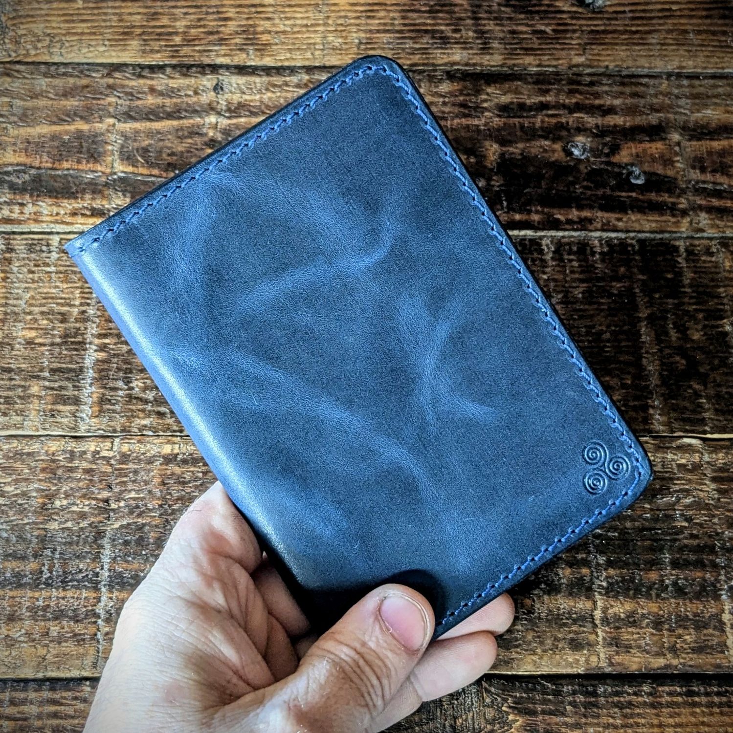 Passport Notebook Wallet (Vintage Blue)